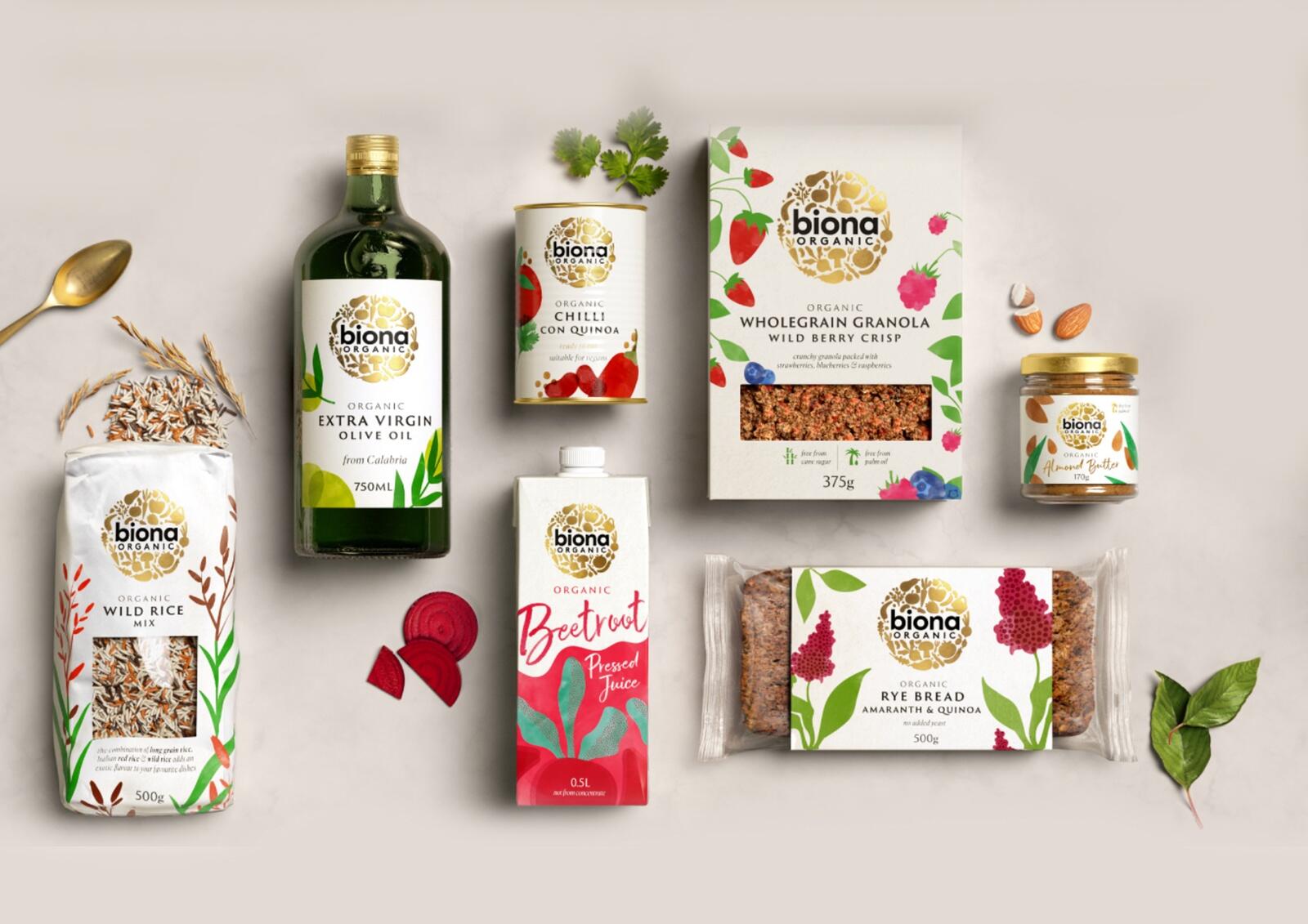 The Biona organic range